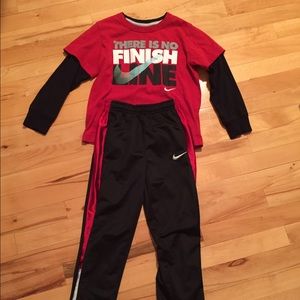 Boys Nike Outfits and tee