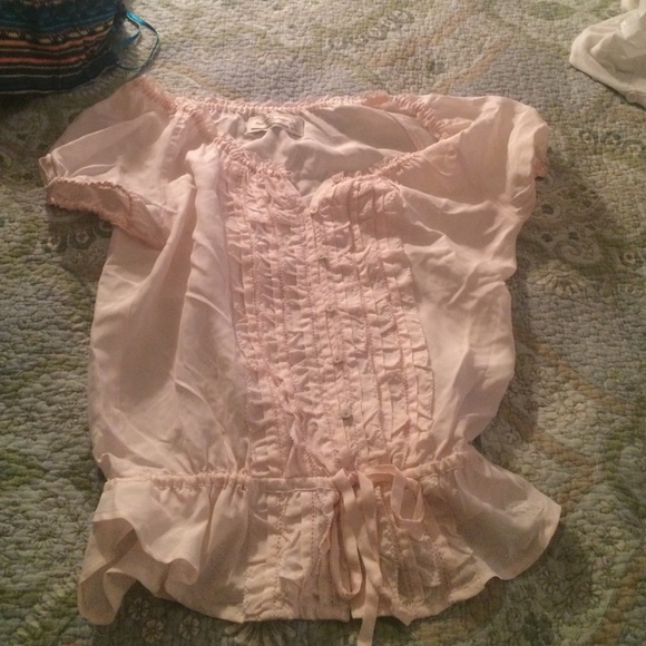 Pink blouse