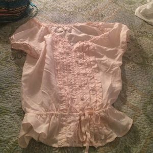 Pink blouse