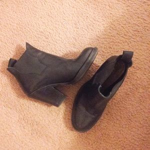 Acne heeled booties