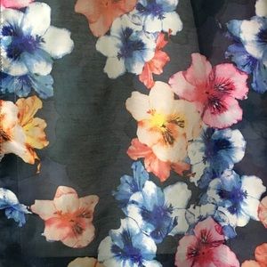 Multi-color Summer Flower scarf/wrap by H&M