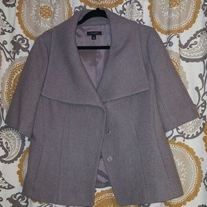 FINAL DROP 3/4 sleeve gray jacket w/hidden pockets