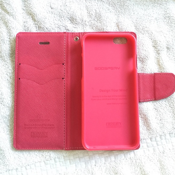 iPhone 6/6s Wallet Phone Case (pink) - Picture 1 of 4
