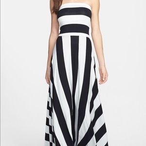 Black and white maxi