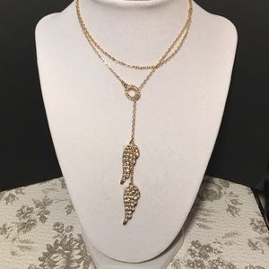 VS Jeweled Angel Wings Necklace