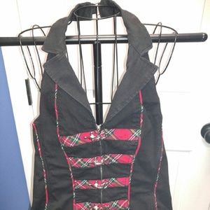 Gorgeous vintage halter corset.