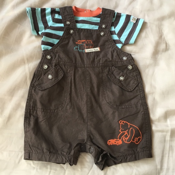 Disney Onesie/short overalls