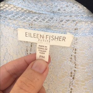 Lovely light blue Eileen Fisher sweater. PM