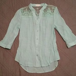 Mint Green Shirt