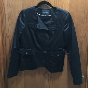Banana Republic Collarless Blazer