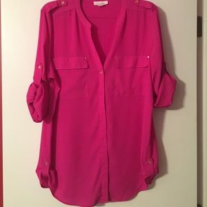 Gorgeous pink Calvin Klein blouse