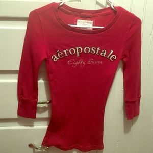 Aeropostale waffle weave shirt NWOT