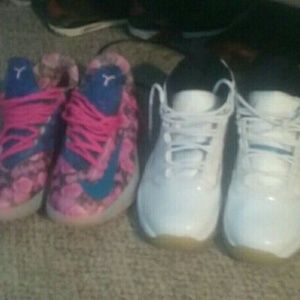 Nike KD 6 Aunt Pearl & Jordan Retro 11 Legend Blue