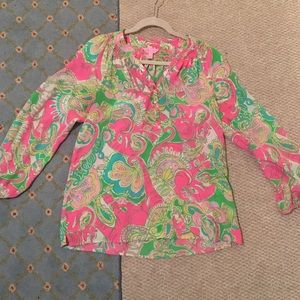 Lilly Pulitzer Elsa Top Size S