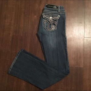 LA Idol Jeans with Bling