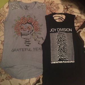 Grateful dead / joy division tanks