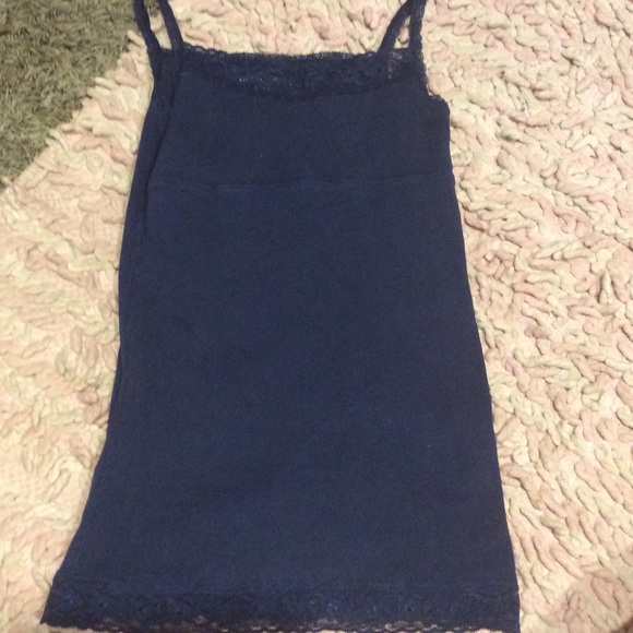 Blue tank top