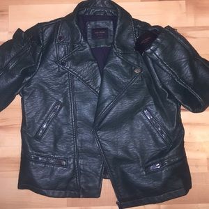Zara Faux Leather Jacket