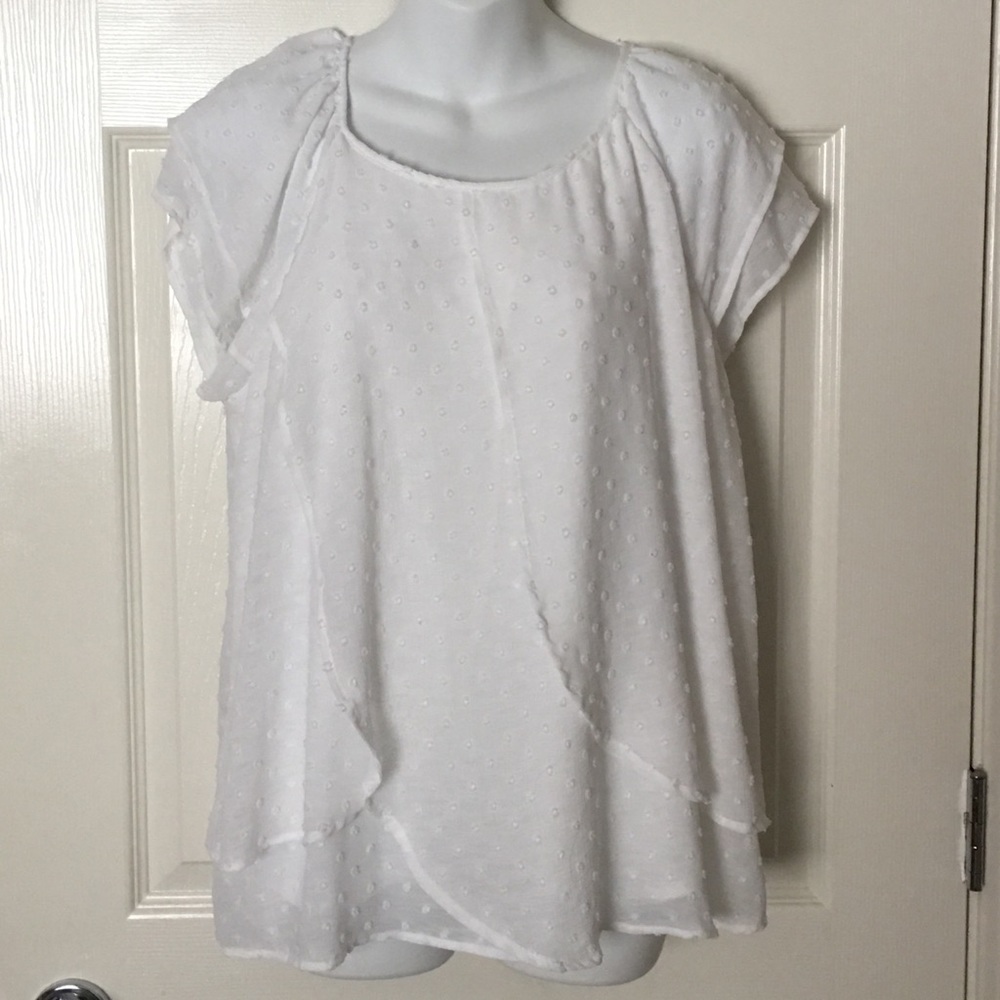 White layered shirt