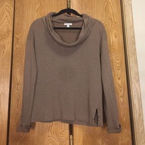 James Perse cowl neck top size 2