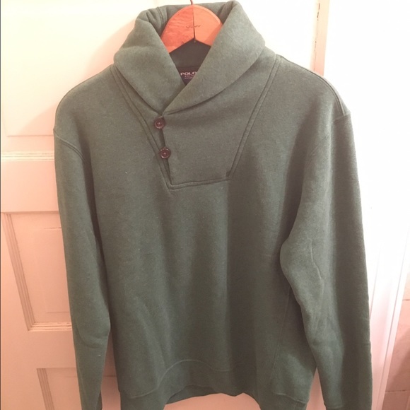 New* Polo Golf RL Knit Shawl Collar Pullover - Picture 1 of 3