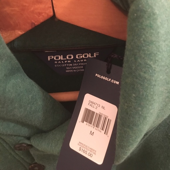 New* Polo Golf RL Knit Shawl Collar Pullover - Picture 3 of 3