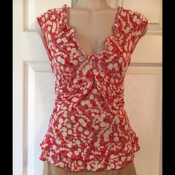 Cute Maeve Anthropologie top