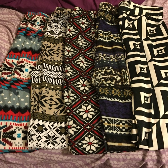 Leggings the first two pairs worn once