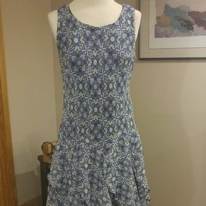 Amanda Lane Dress Handkerchief Hem