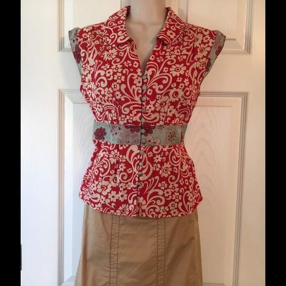 Cute Odille Anthropologie top