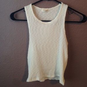 White crop top