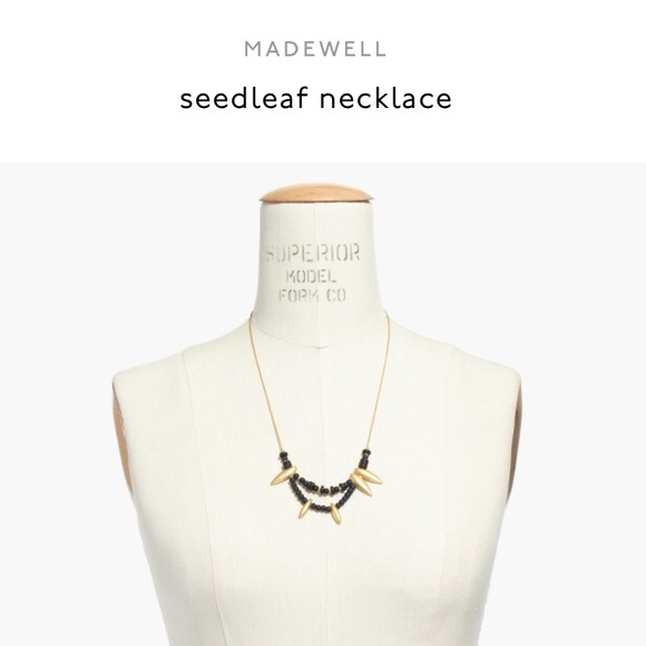ISO madewell seedleaf necklace