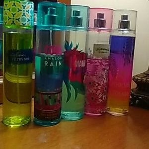 BODY SPRAYS BATH and BODY WORKS