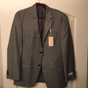 Michael Kors Grey checked Blazer originally $295