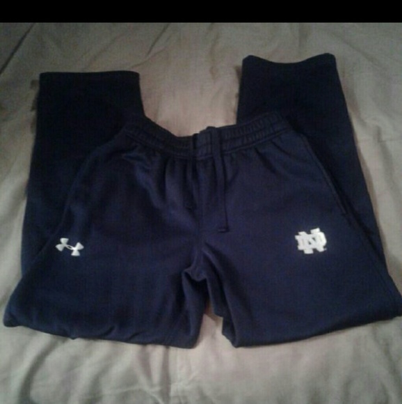 Notre Dame UA Storm sweatpants