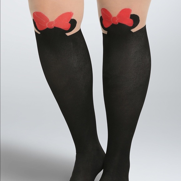 Torrid Size 0/1 Minnie Mouse Tights