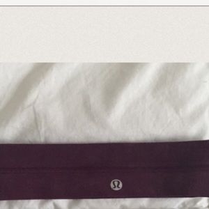 Maroon Lululemon Headband