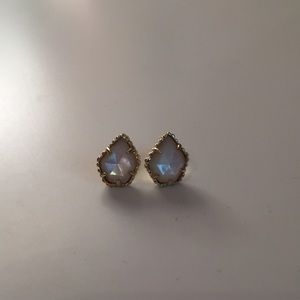 Kendra Scott ivory Pearl Tessa earrings