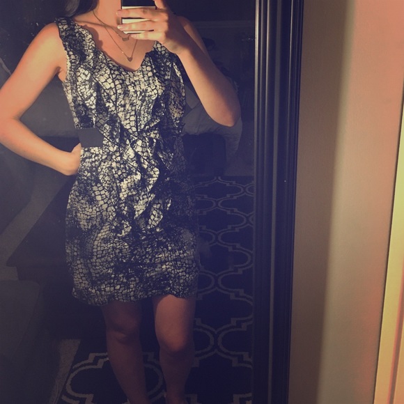 Silky cocktail dress