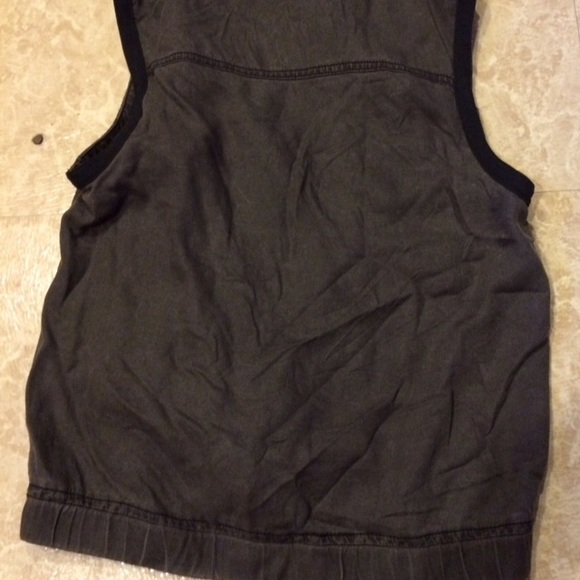 NWOT BP Nordstrom Hunter Green zip up vest - Picture 4 of 4