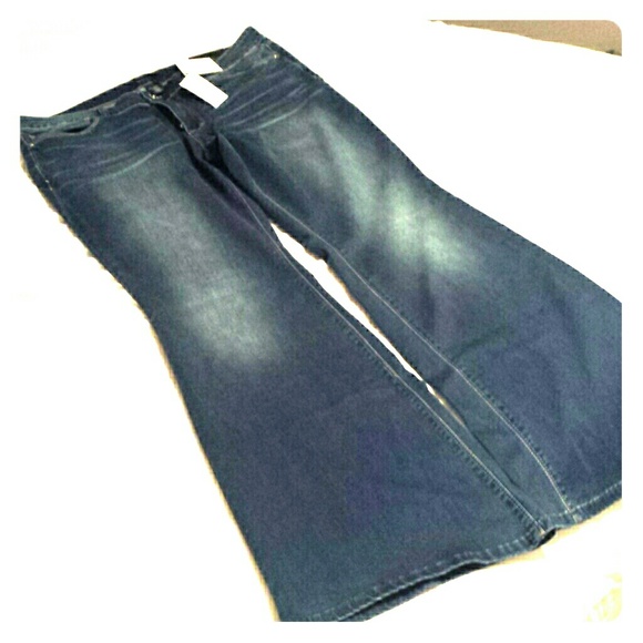 Brand New Mid-Rise Flare Jeans