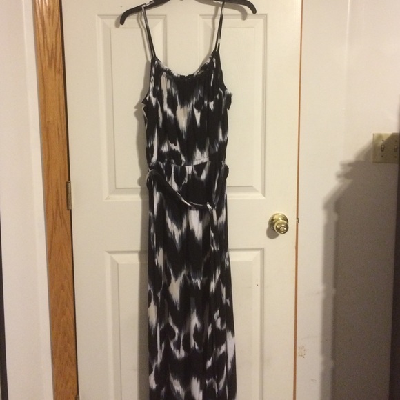 Express ikat maxi dress size L
