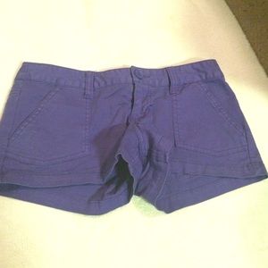 Low rise shorts