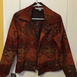 💥SOLD💥NORM THOMPSON Tapestry Jacket Size S