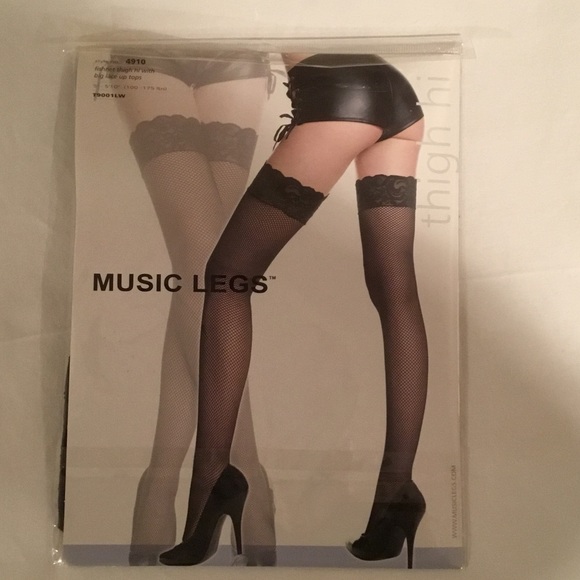 MUSIC LEGS FISHNETS - Picture 2 of 3