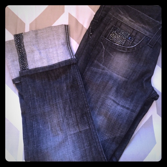 Guess Denim - Guess Capris with Rhinestones