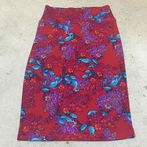 LulaRoe Cassie Skirt NWOT XS