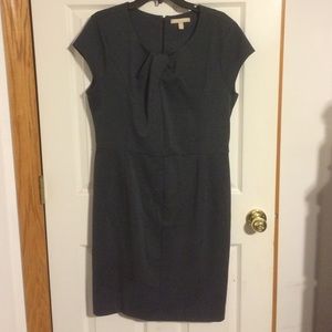 Banana Republic Factory gray ponte sheath size 14