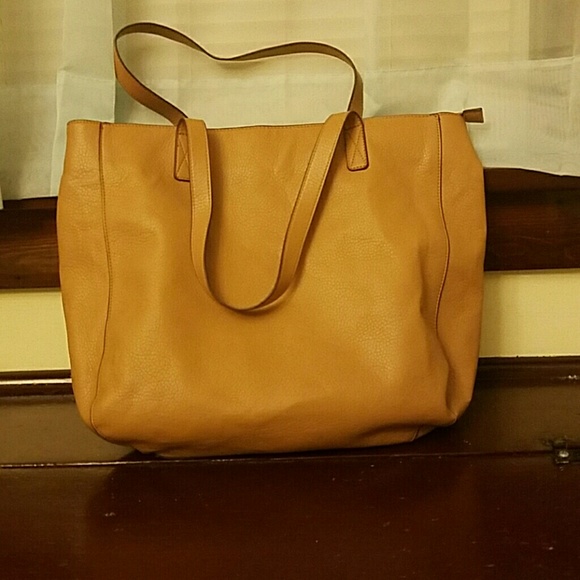 Brown (simulated) leather Old Navy purse