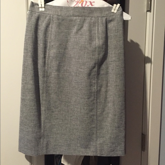 Striped AM pencil skirt - Picture 3 of 4